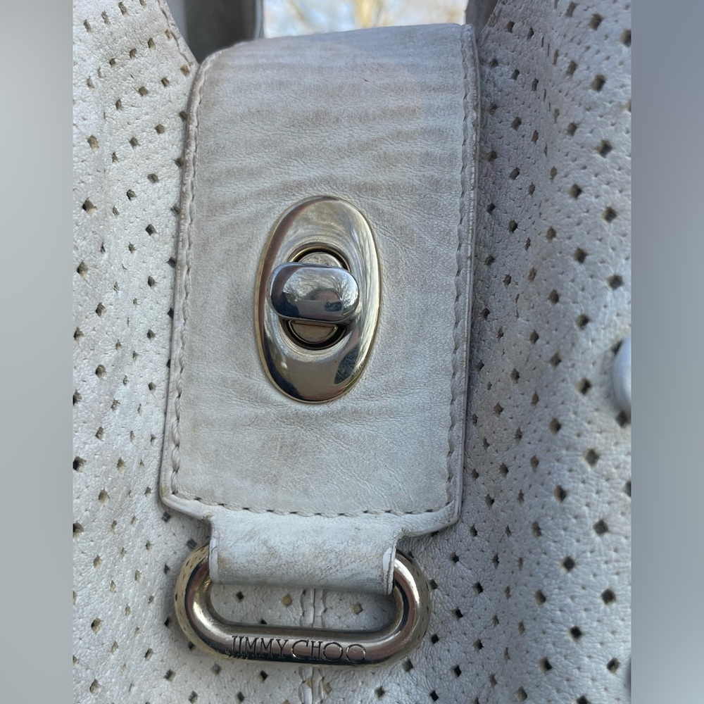 Vintage Jimmy Choo color beige - Picture 4 of 8